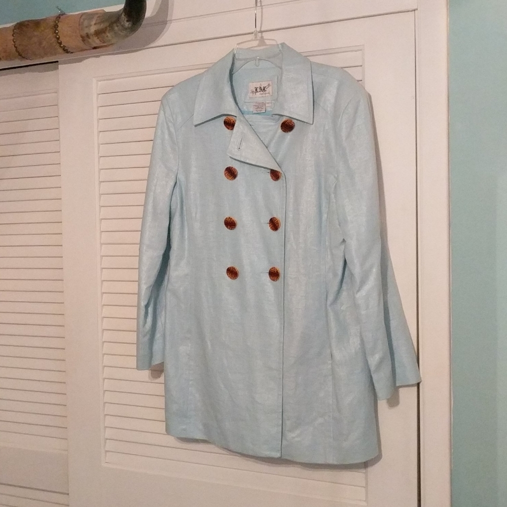 Light blue ladies jacket